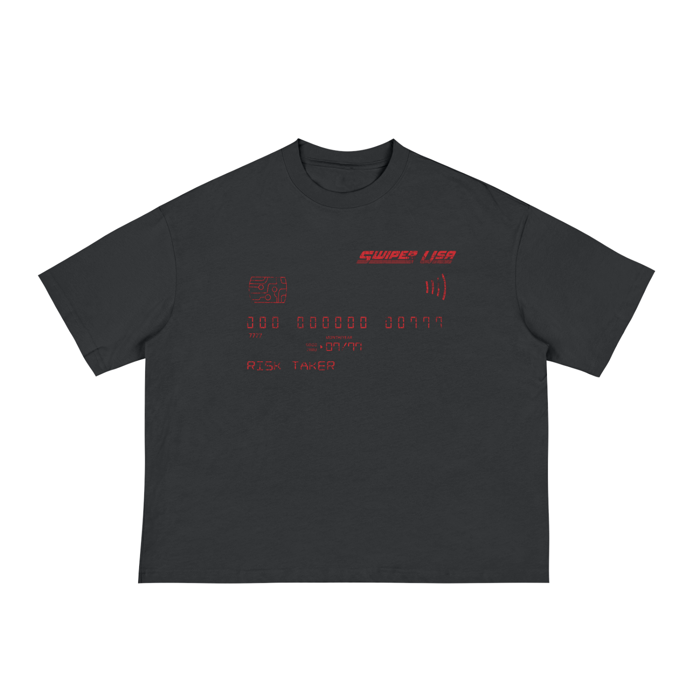 "Fraud Dept" T-shirt [Black]